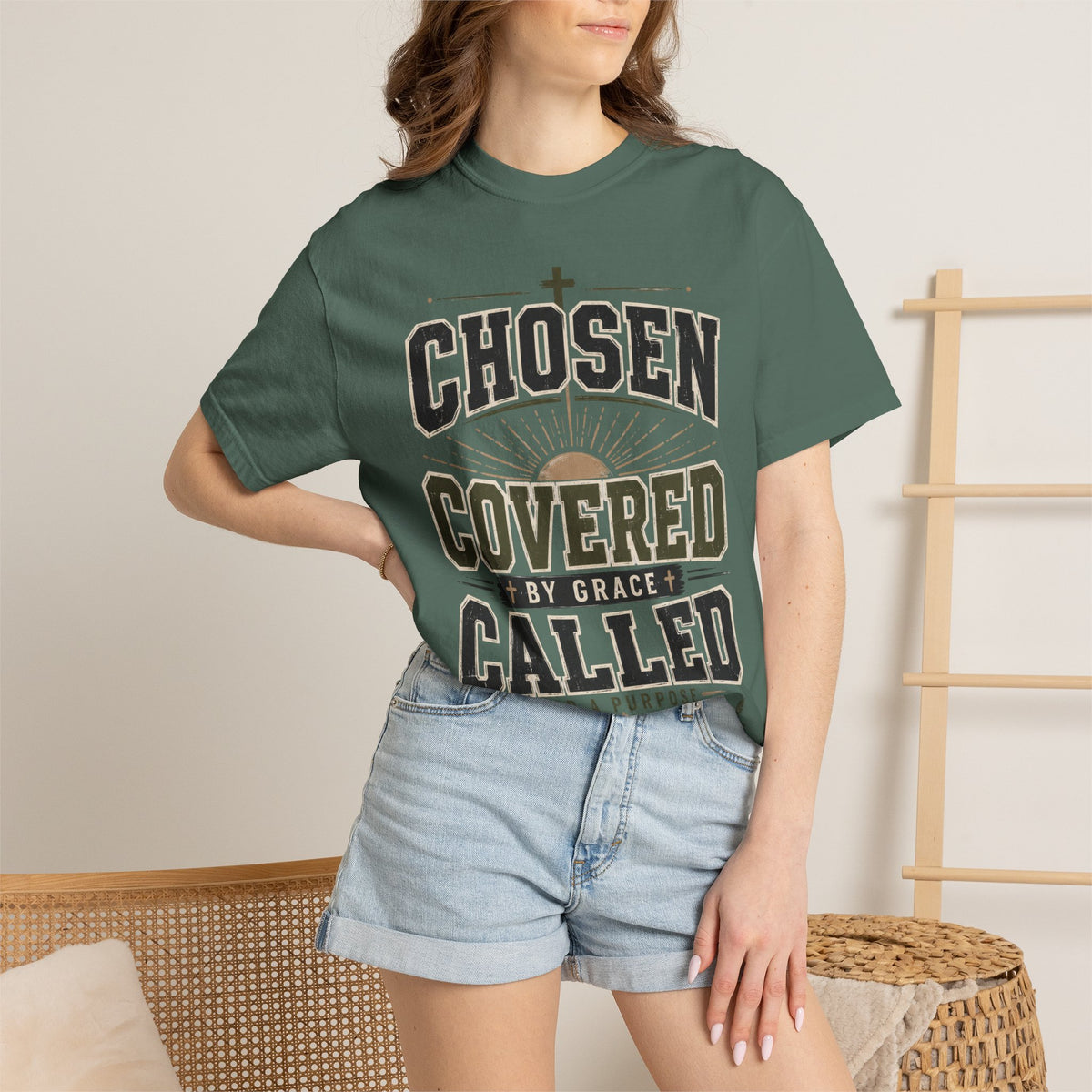 Chosen Covered Called Christian T-Shirt T-shirt view 20