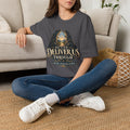 He Can Deliver Us Christian T-Shirt, lifestyle view 8