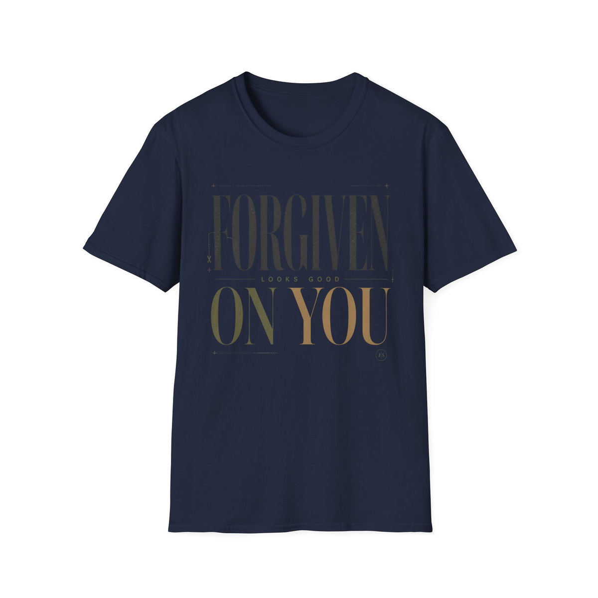 Forgiven Looks Good on You Christian T-Shirt T-shirt view 24