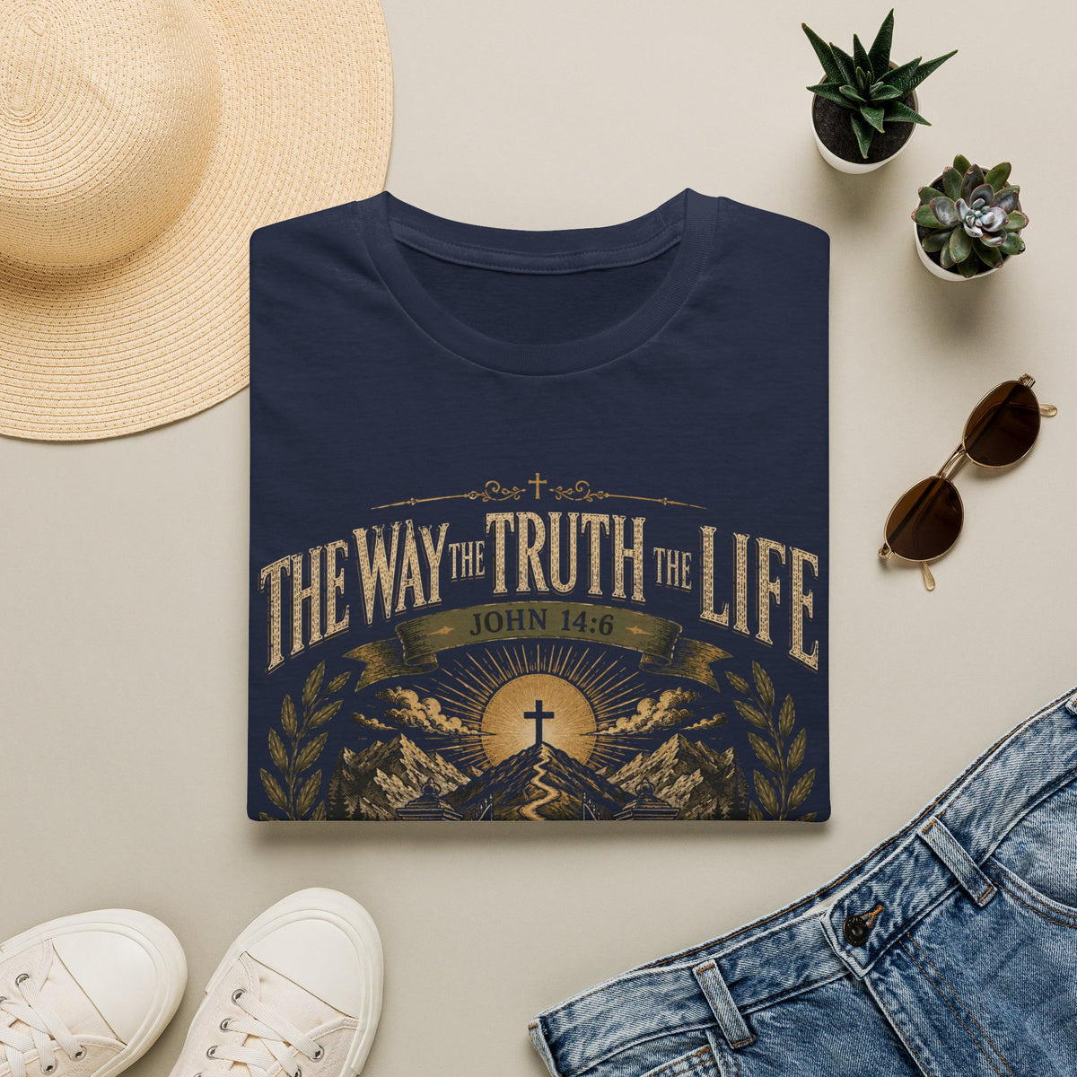 The Way The Truth The Life T-Shirt T-shirt view 4