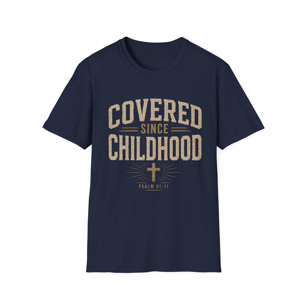 Covered Since Childhood Christian T-Shirt T-shirt view 22