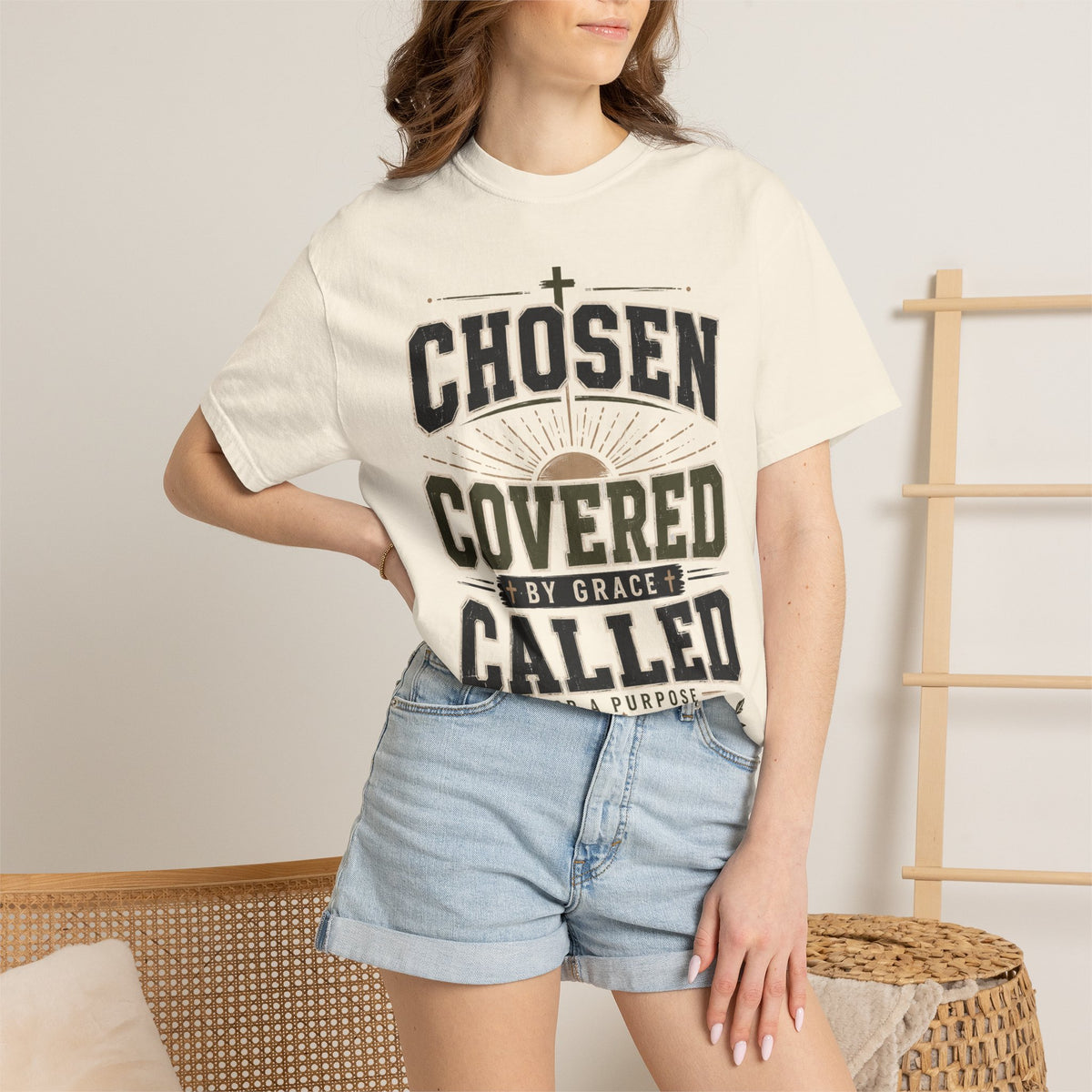 Chosen Covered Called Christian T-Shirt T-shirt view 14