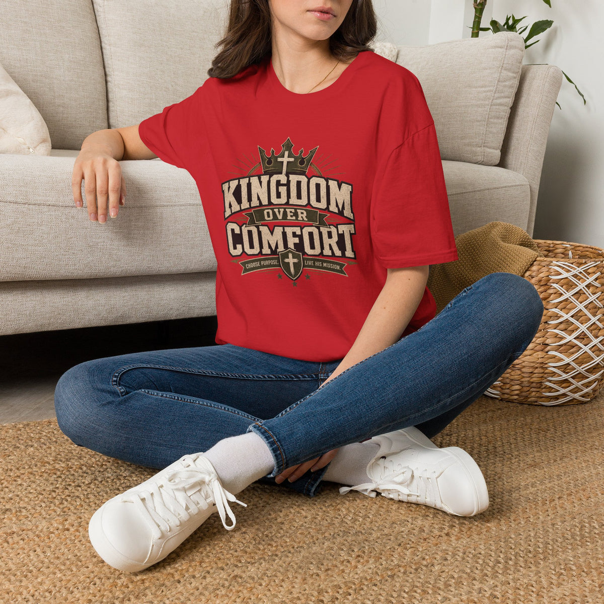Kingdom Over Comfort T-shirt view 18