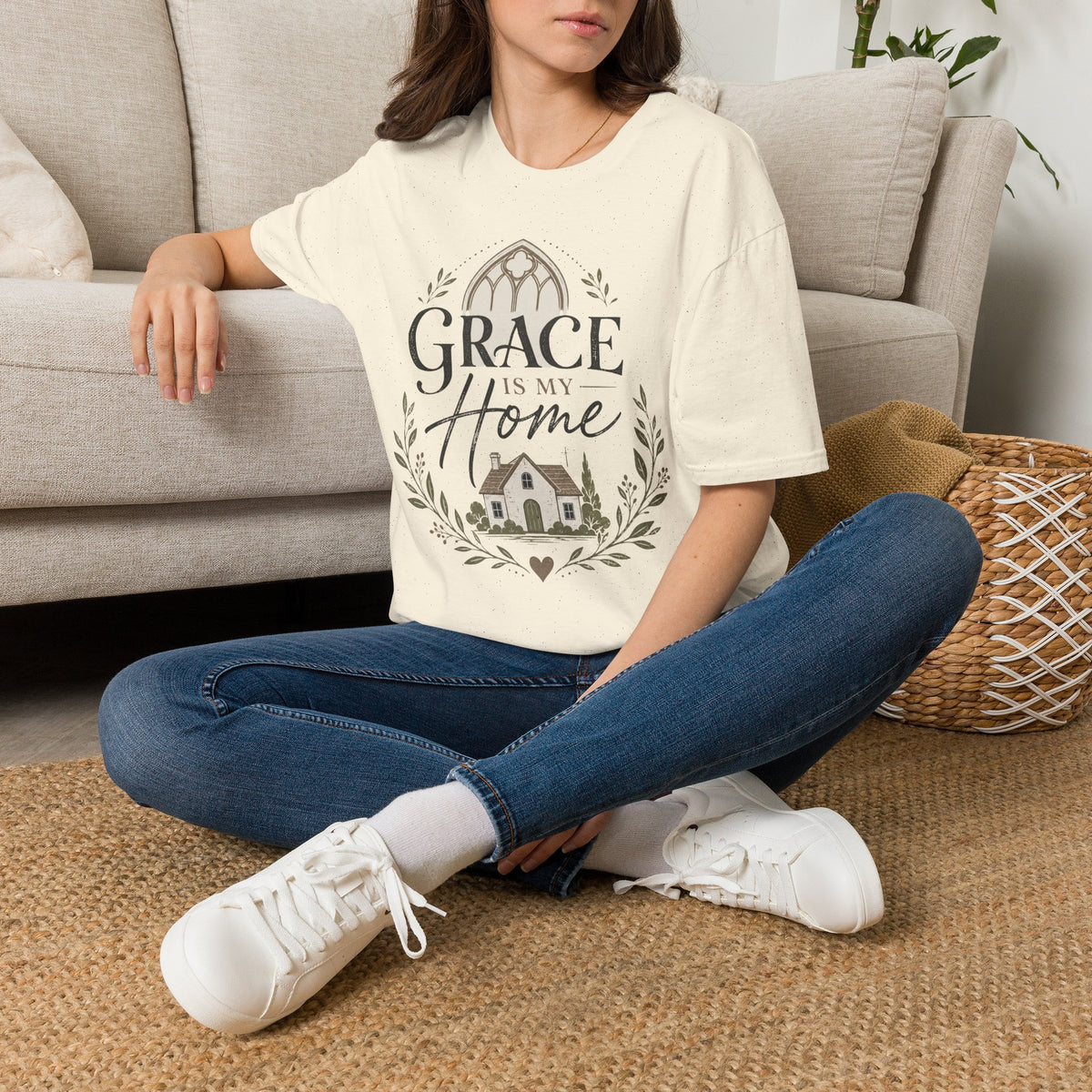 Grace Is My Home T‑Shirt T-shirt view 12