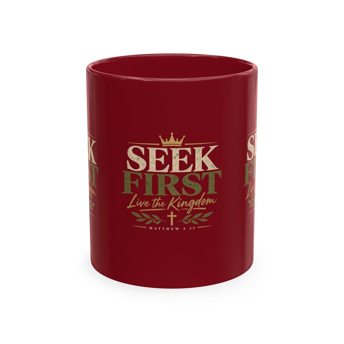 Seek First Signature Mug – First Edition mug view 2