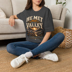 He Met Me in the Valley T-Shirt — product view 12