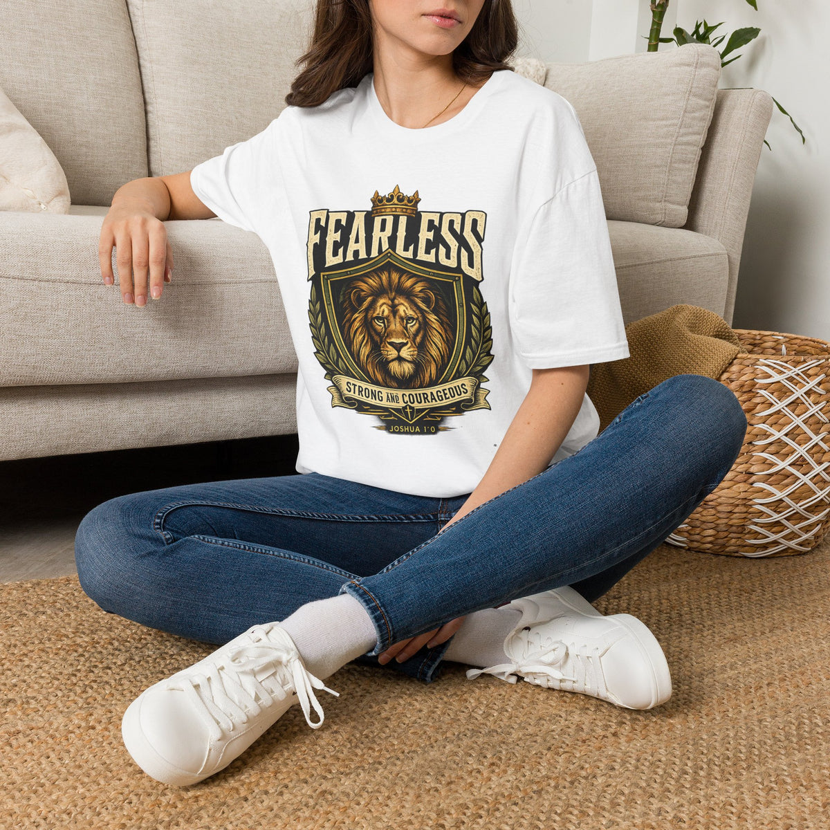 Fearless Lion T-Shirt T-shirt view 12