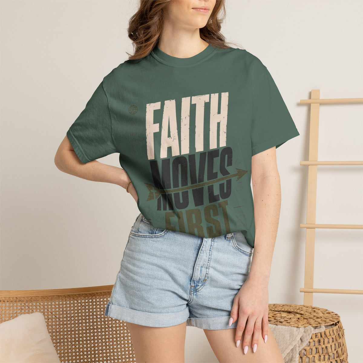 Faith Moves First T-shirt view 20