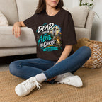 Dead to Sin, Alive in Christ T-Shirt — Romans 6:11 Christian Tee Printify customer-view image 6