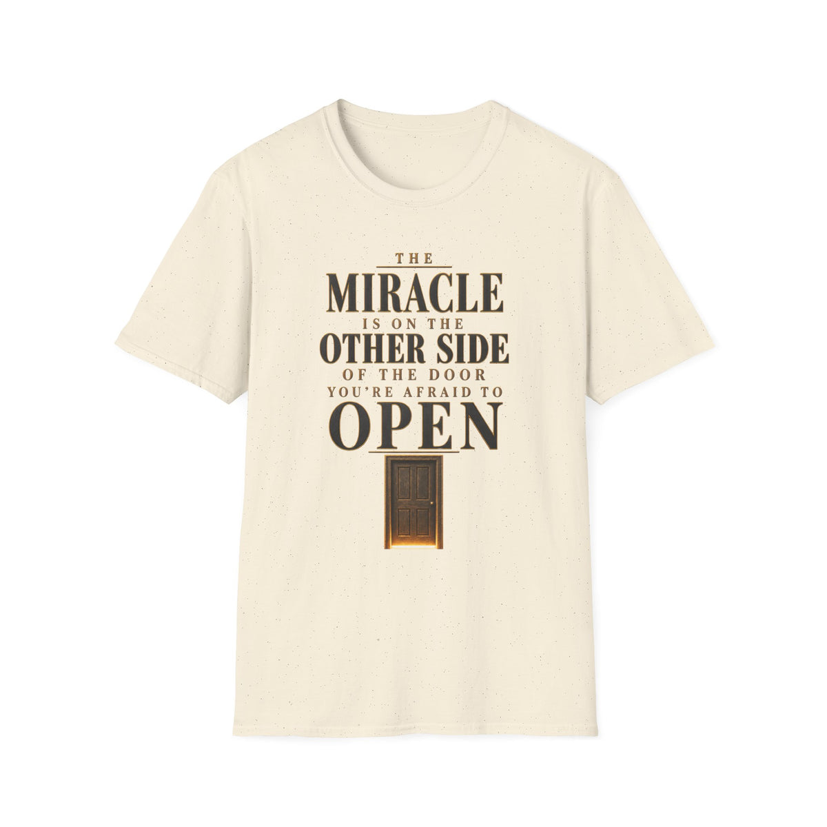 The Miracle Is on the Other Side Christian Faith T-shirt product view 8
