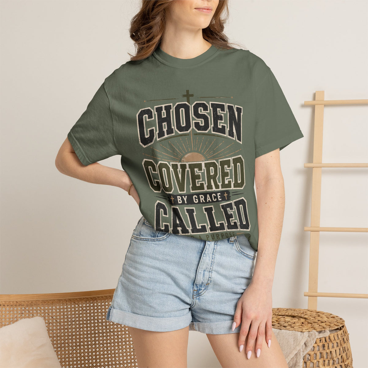 Chosen Covered Called Christian T-Shirt T-shirt view 17