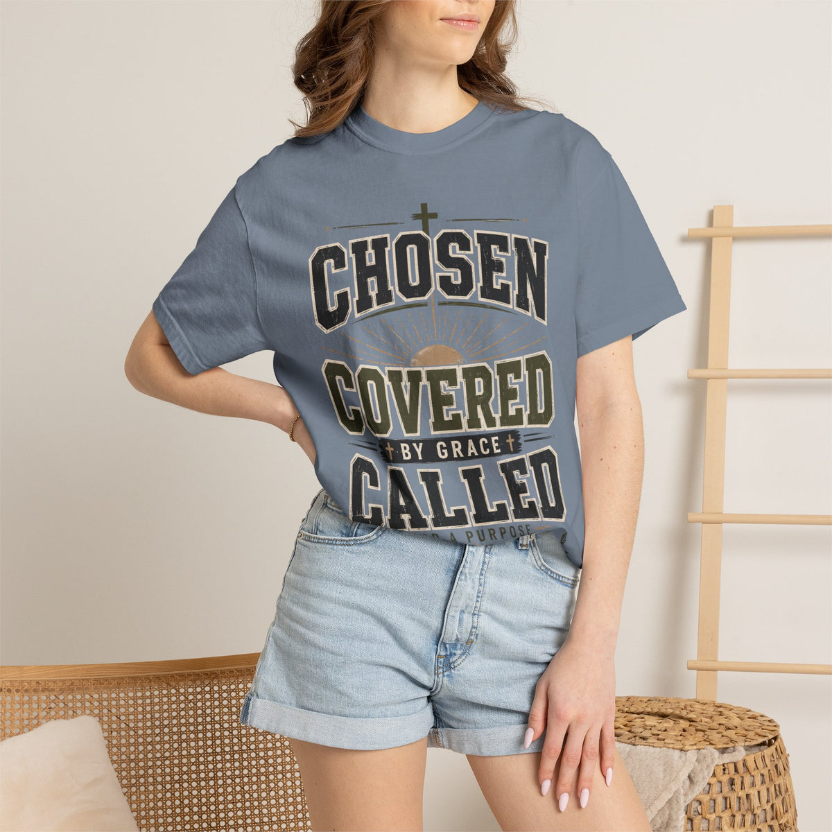 Chosen Covered Called Christian T-Shirt T-shirt view 23