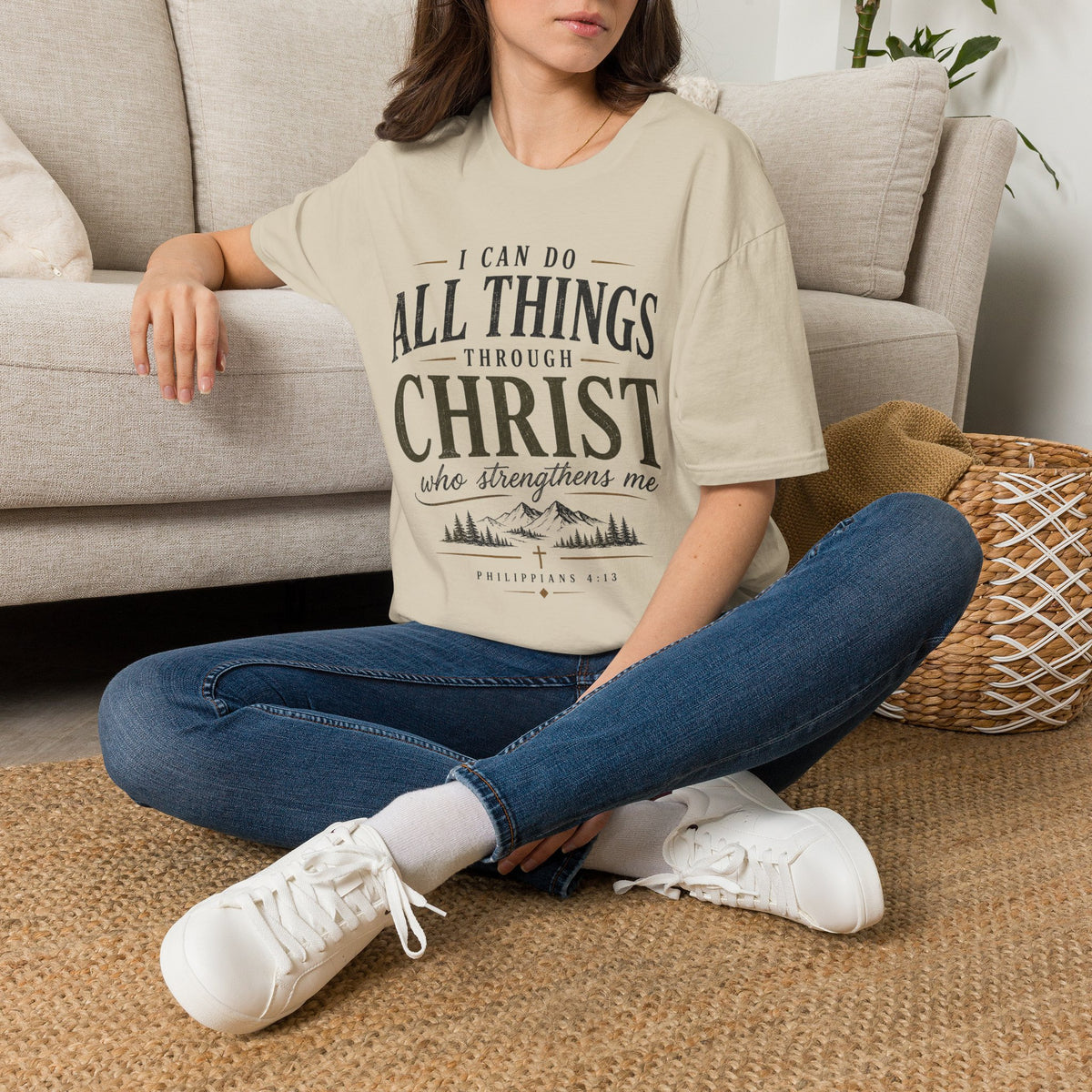 I Can Do All Things Through Christ T-shirt view 14
