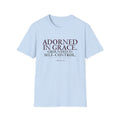 Adorned in Grace. Grounded in Self-Control. Christian T-Shirt