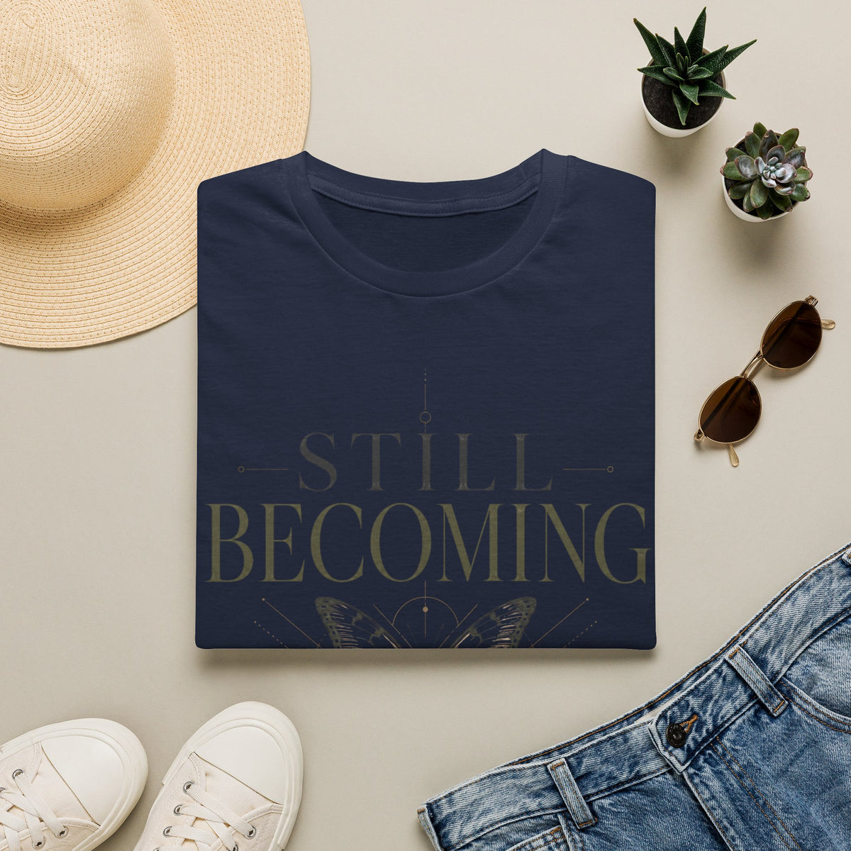 Still Becoming Butterfly T-Shirt T-shirt view 6