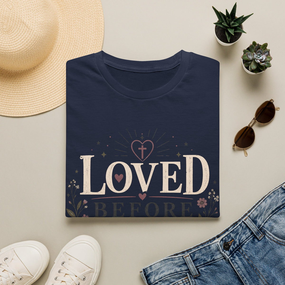 Loved Before I Knew It T-Shirt T-shirt view 7