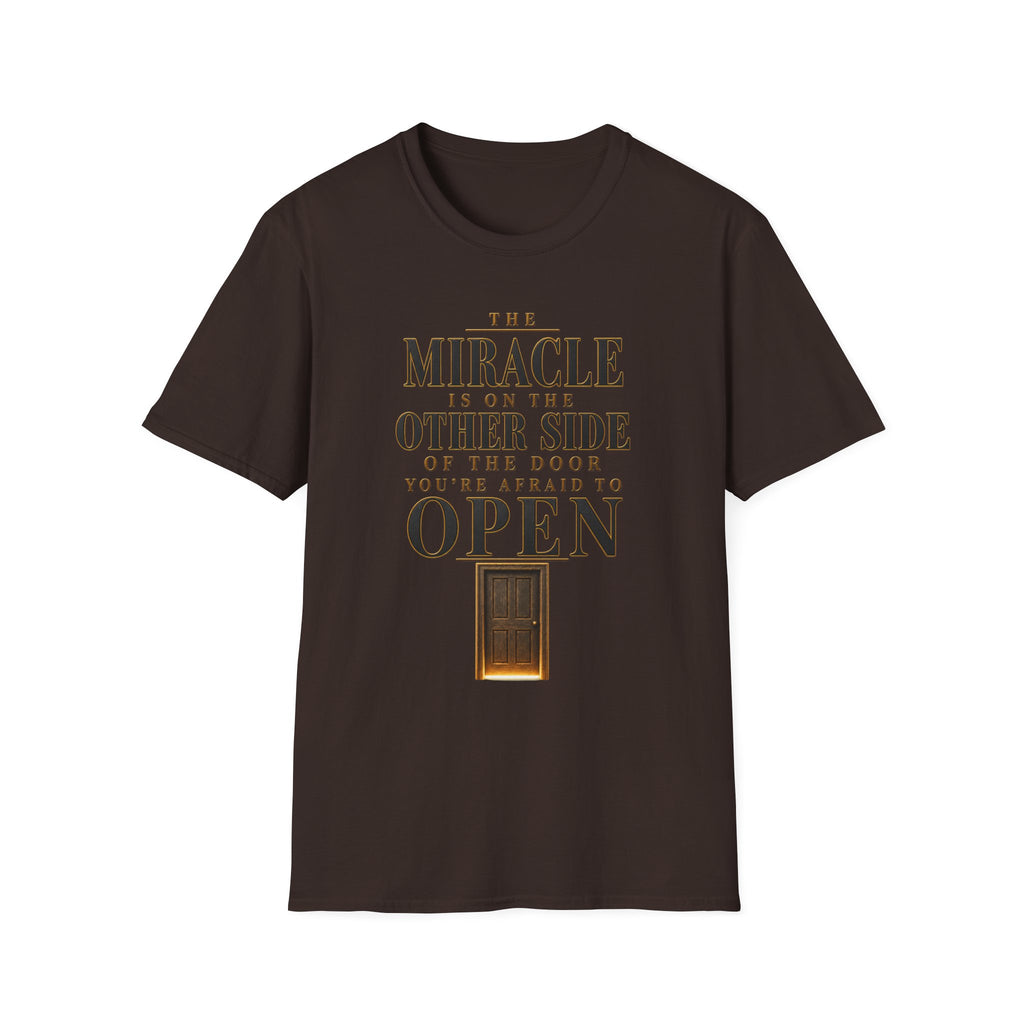 The Miracle Is on the Other Side Christian Faith T-shirt product view 12