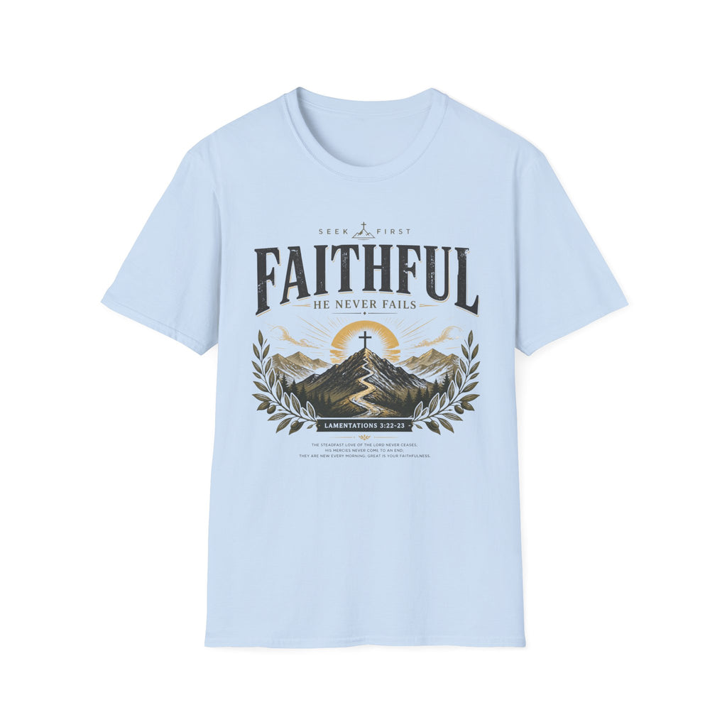 Faithful He Never Fails T-Shirt T-shirt view 16
