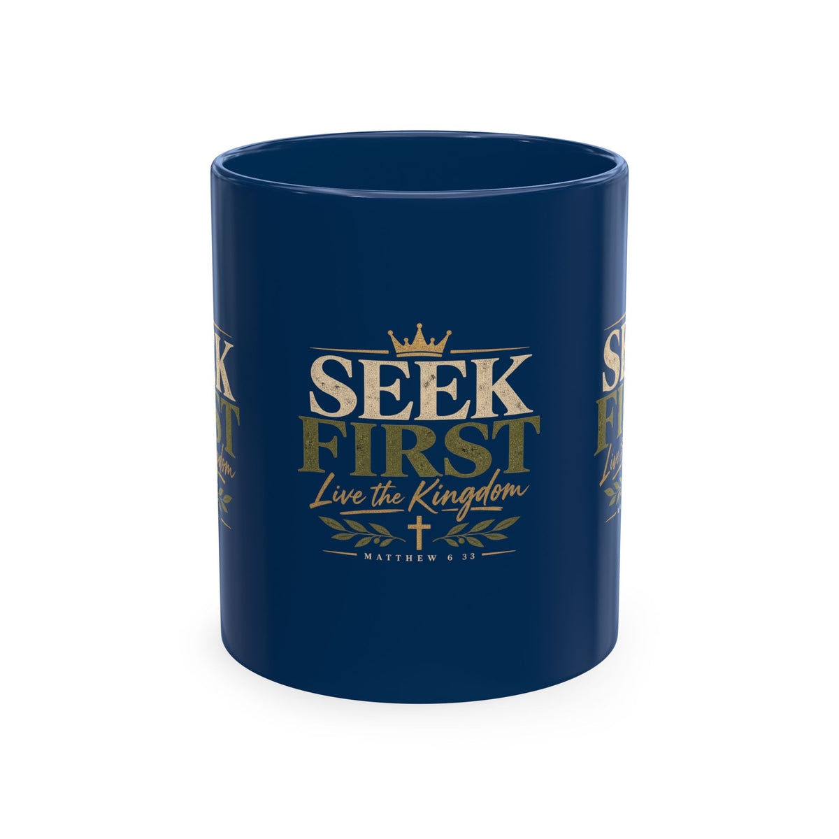 Seek First Signature Mug – First Edition mug view 4