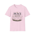 Peace Speaks Louder Christian T-Shirt Printify mockup 21