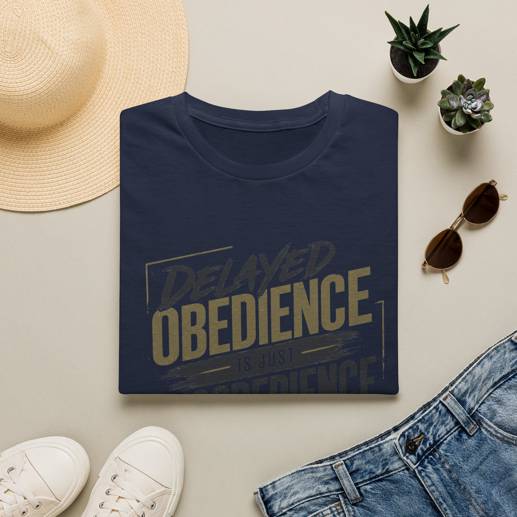 Delayed Obedience Is Disobedience T-shirt view 5