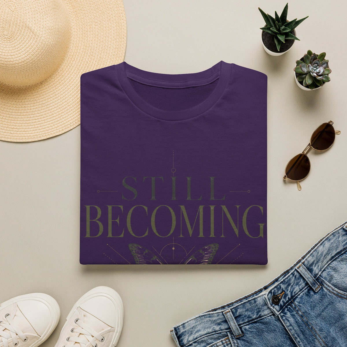 Still Becoming Butterfly T-Shirt T-shirt view 7