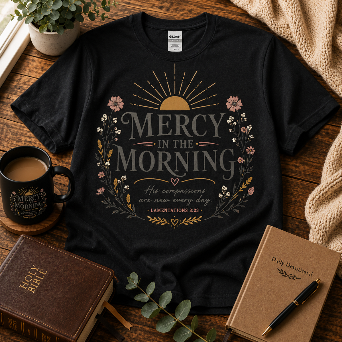 Mercy in the Morning Tee featured T-shirt image