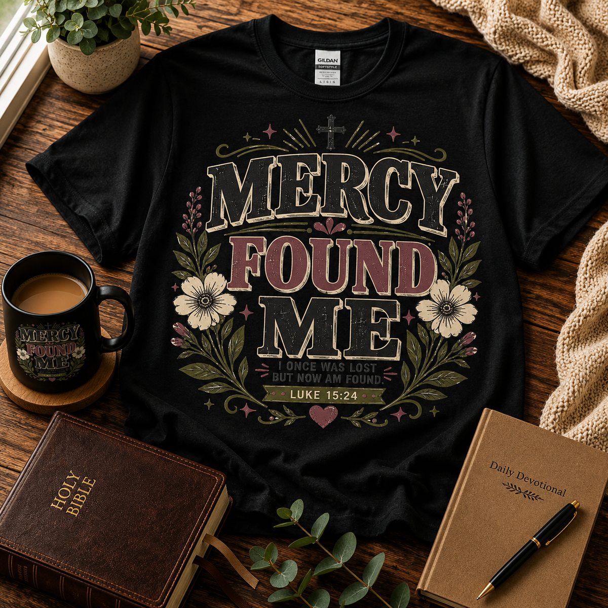 Mercy Found Me featured T-shirt image