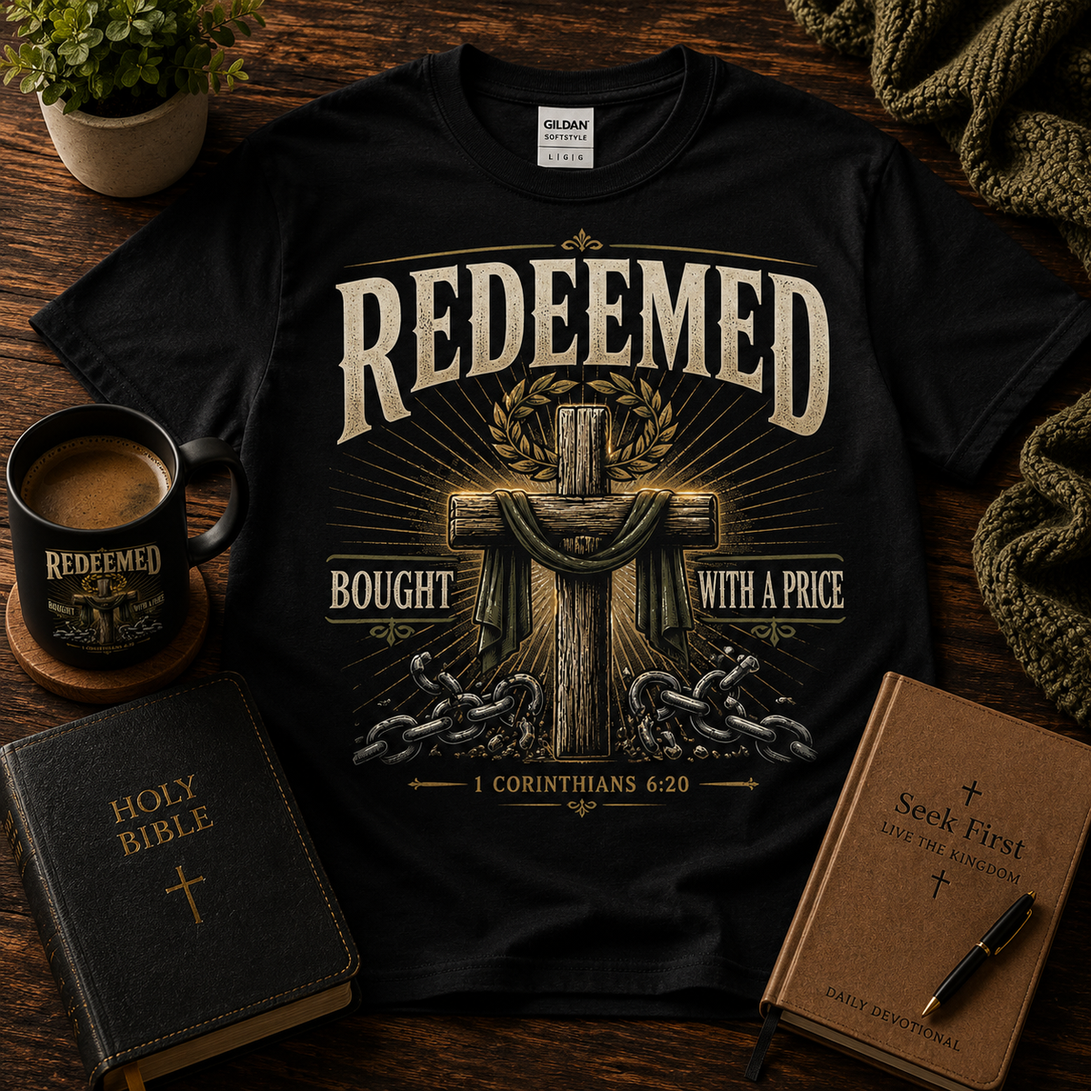 Redeemed featured T-shirt image