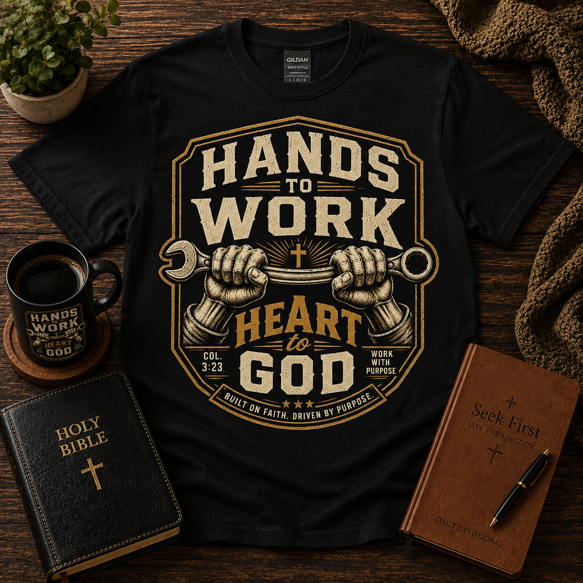 Hands to Work, Heart to God™ — featured product image