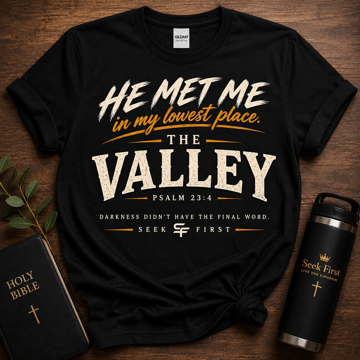 He Met Me In my Lowest Place T-Shirt — featured product image
