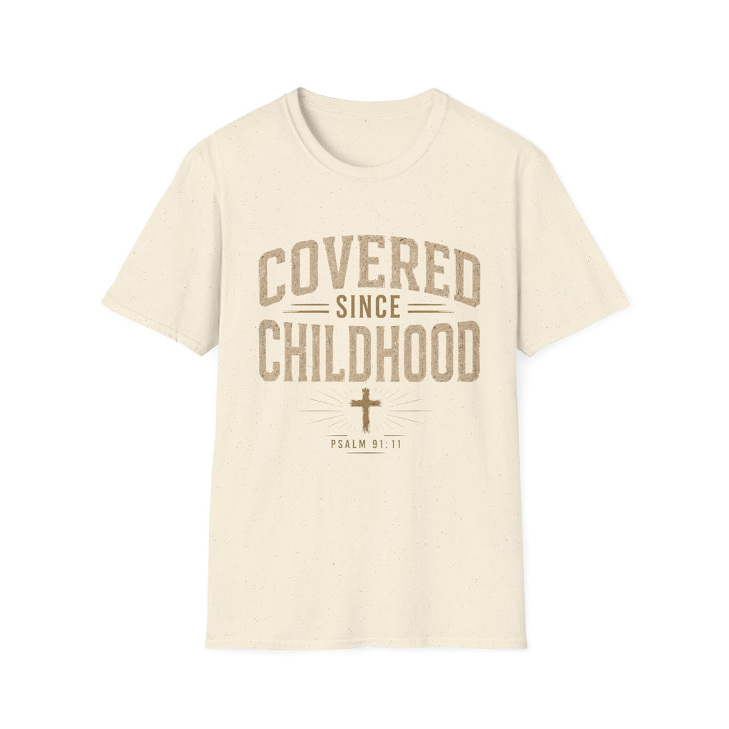Covered Since Childhood Christian T-Shirt T-shirt view 14