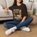 He Has Gone to Prepare a Place Christian T-shirt mockup view 2