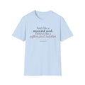Faith Like a Mustard Seed. Patience Like a Caffeinated Toddler. Christian T-Shirt