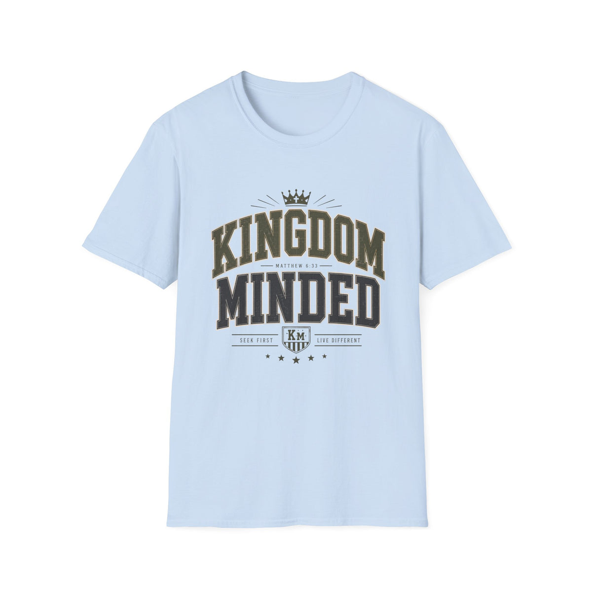 Kingdom Minded Christian faith T-shirt product image