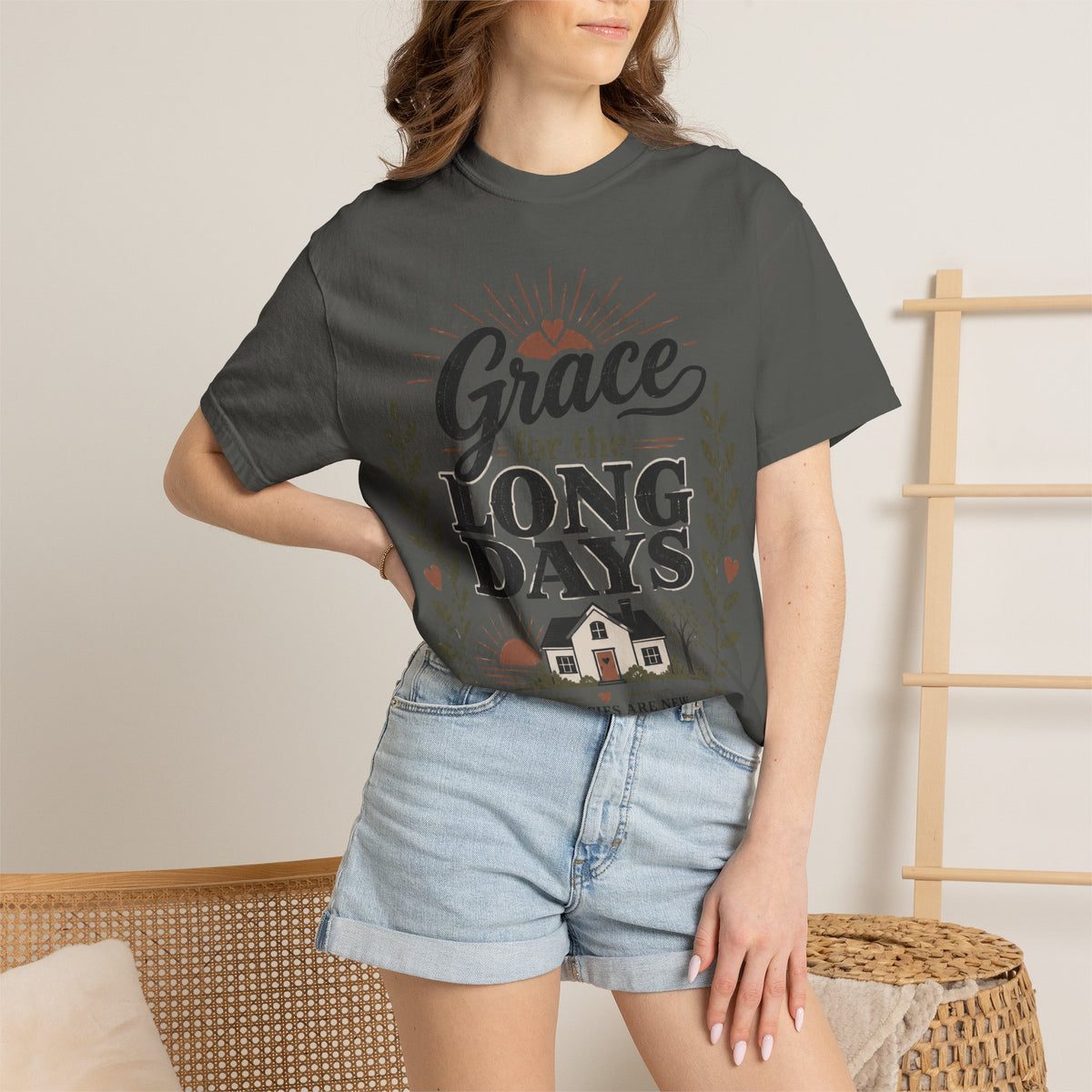 Grace for the Long Days T-shirt view 17