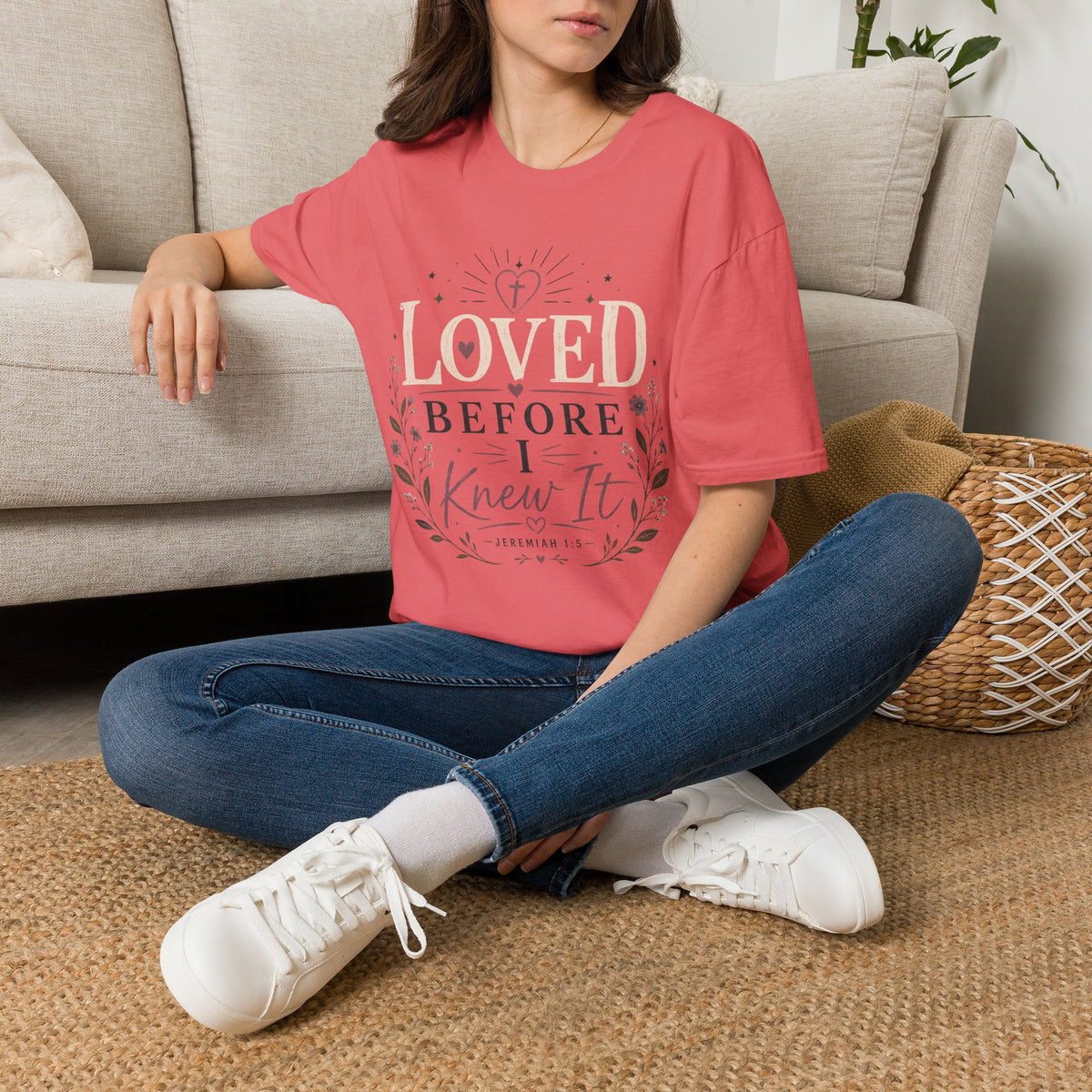 Loved Before I Knew It T-Shirt T-shirt view 11