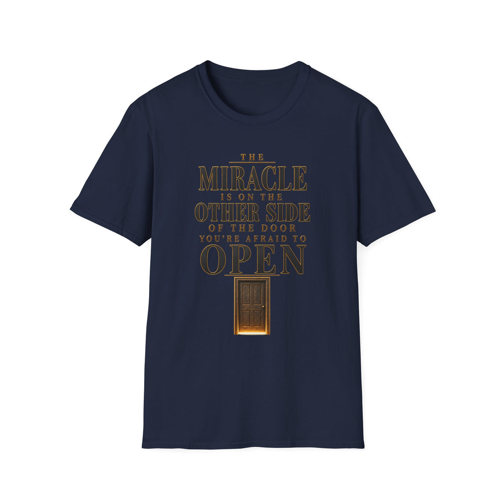 The Miracle Is on the Other Side Christian Faith T-shirt product view 10