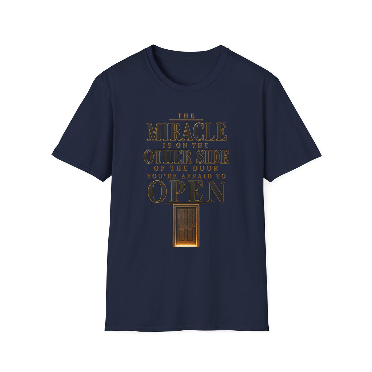 The Miracle Is on the Other Side Christian Faith T-shirt product view 10