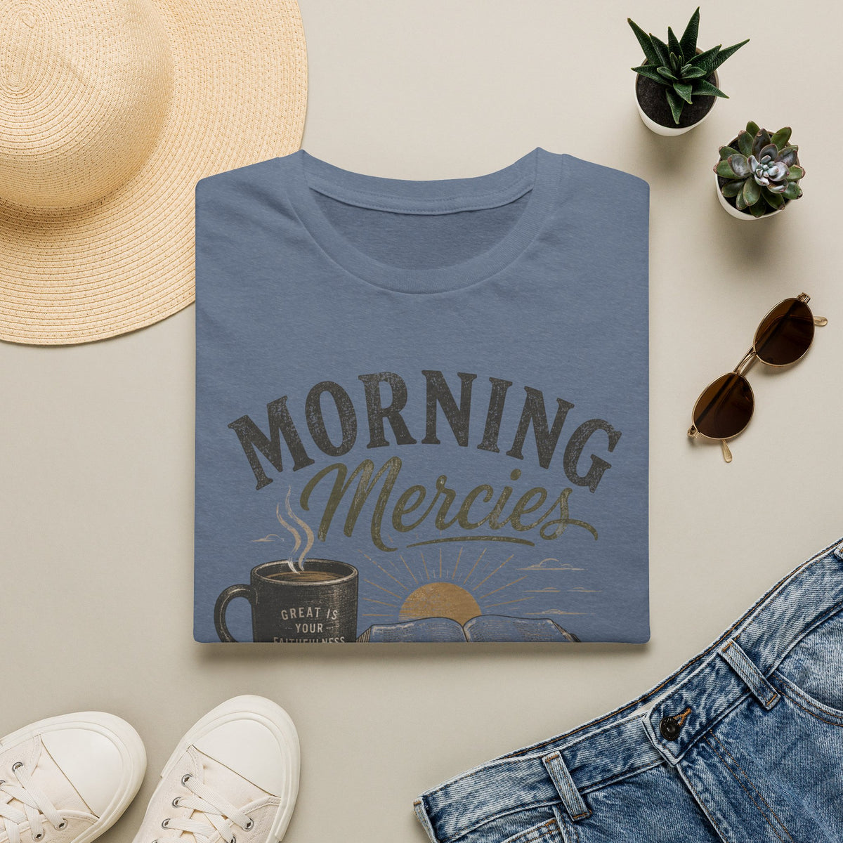 Morning Mercies T-shirt view 7