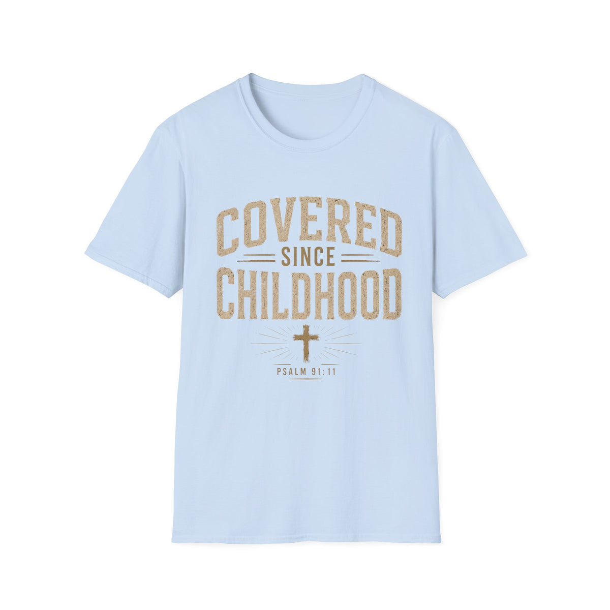 Covered Since Childhood Christian T-Shirt T-shirt view 20