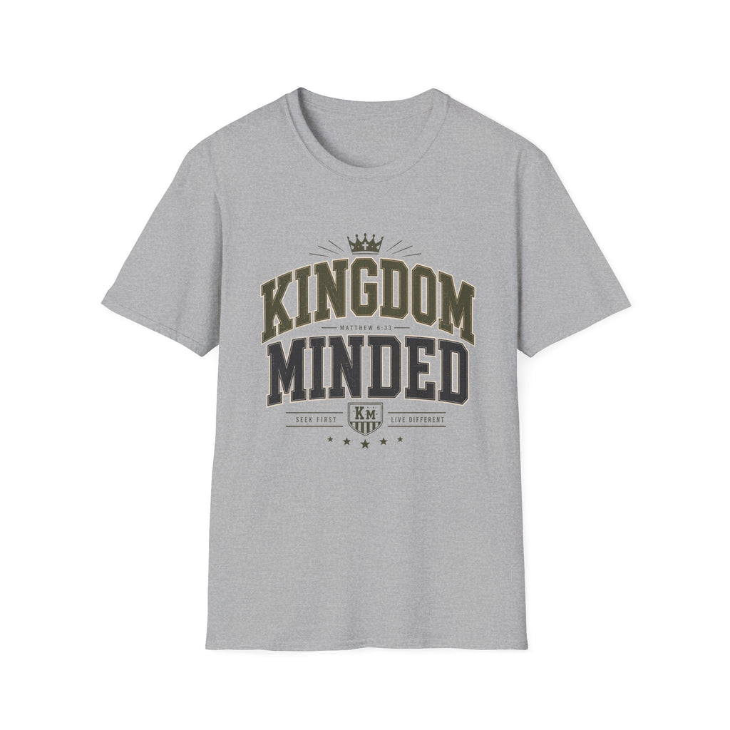 Kingdom Minded faith apparel product image