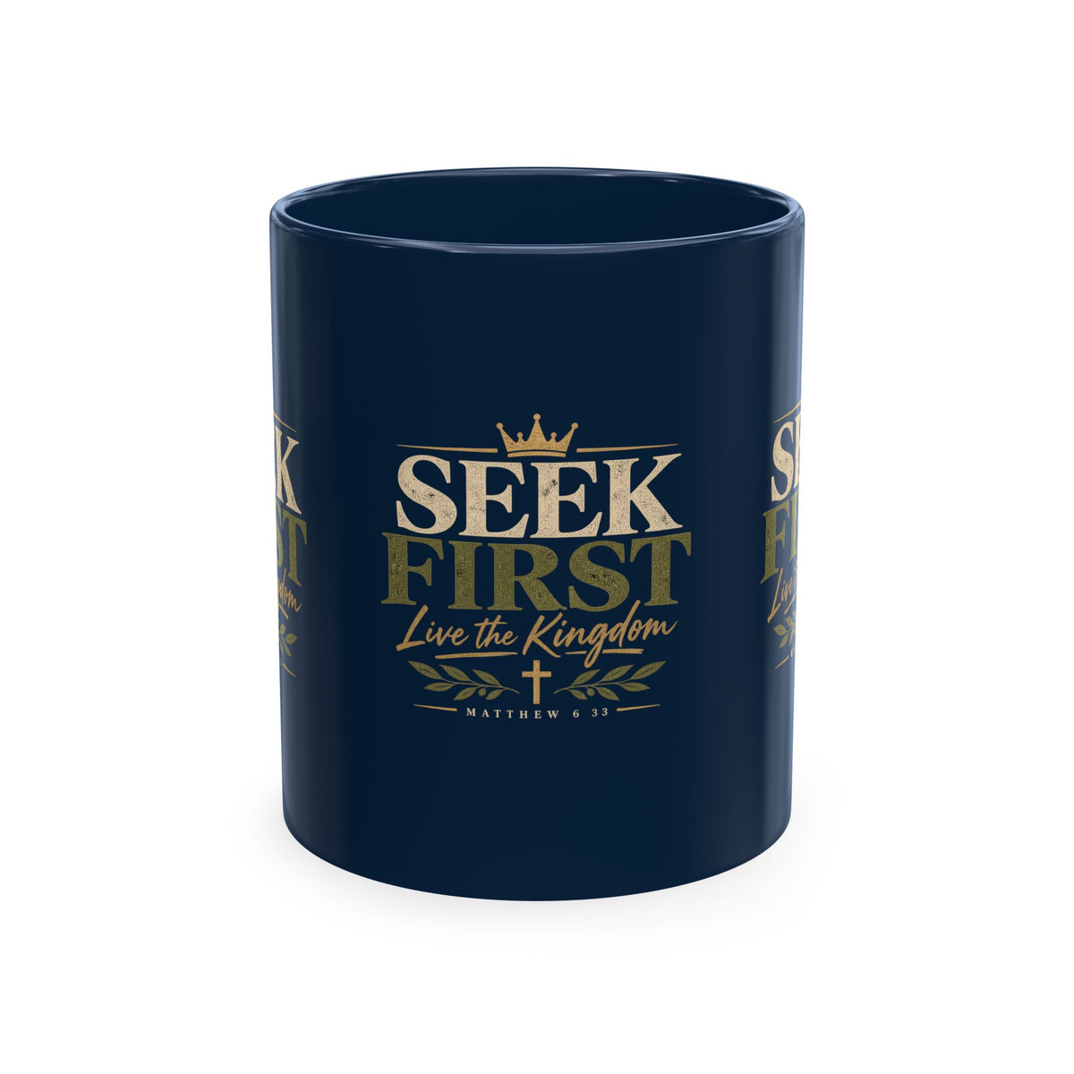 Seek First Signature Mug – First Edition mug view 5