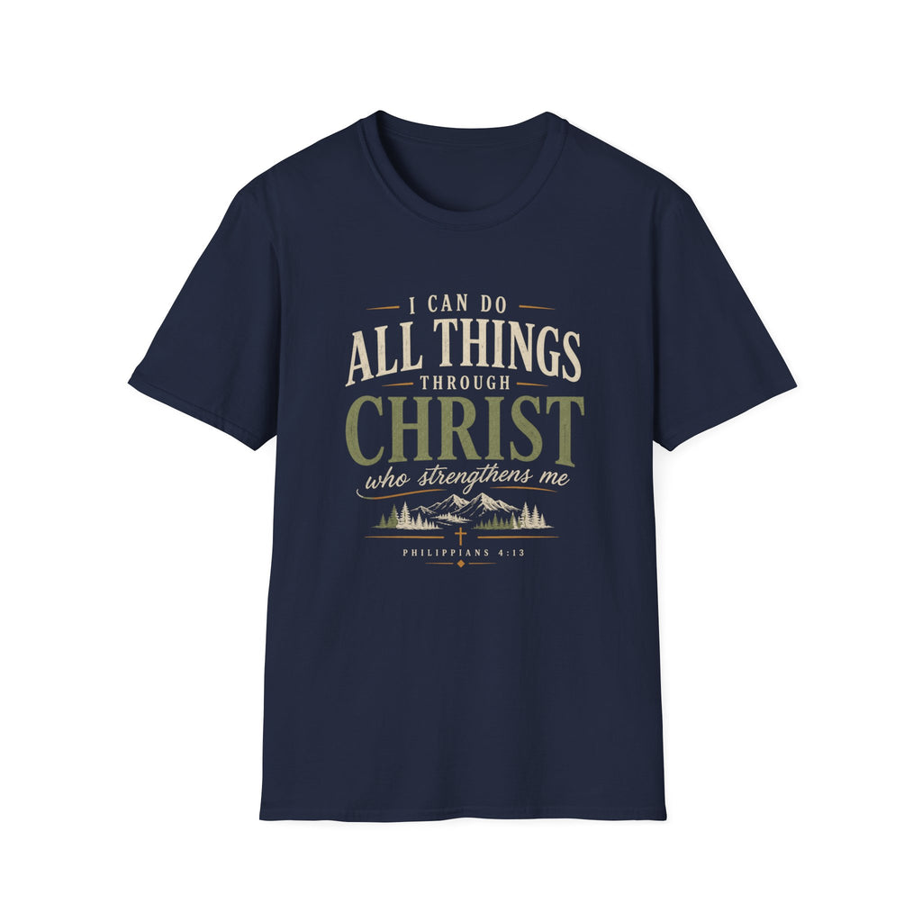 I Can Do All Things Through Christ (DARK SHIRTS) T-shirt view 16