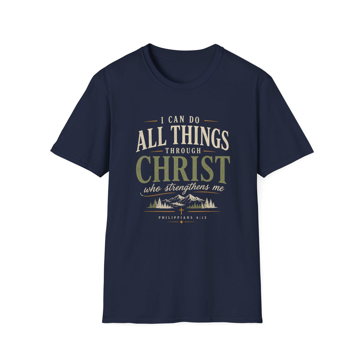 I Can Do All Things Through Christ (DARK SHIRTS) T-shirt view 16