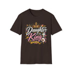 Daughter of the King T-Shirt — Faith Crown Graphic Christian Tee Printify customer-view image 11