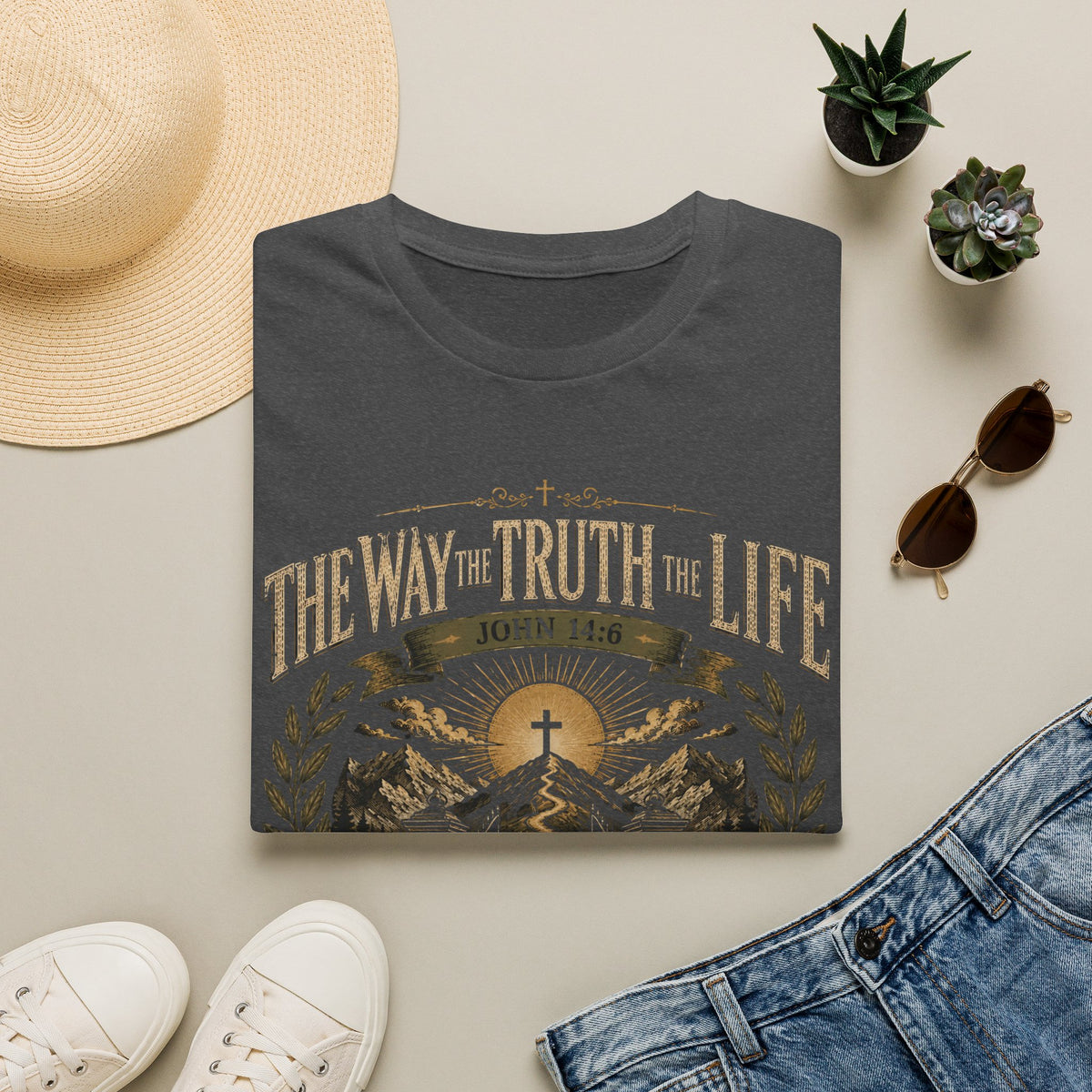 The Way The Truth The Life T-Shirt T-shirt view 2