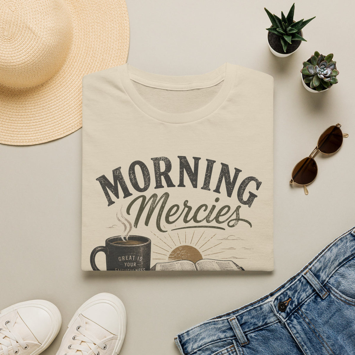Morning Mercies T-shirt view 6