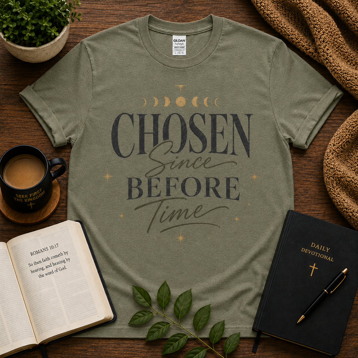Chosen Since Before Time Christian T-Shirt hero image